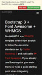 Mobile Screenshot of bootwhmcs.com